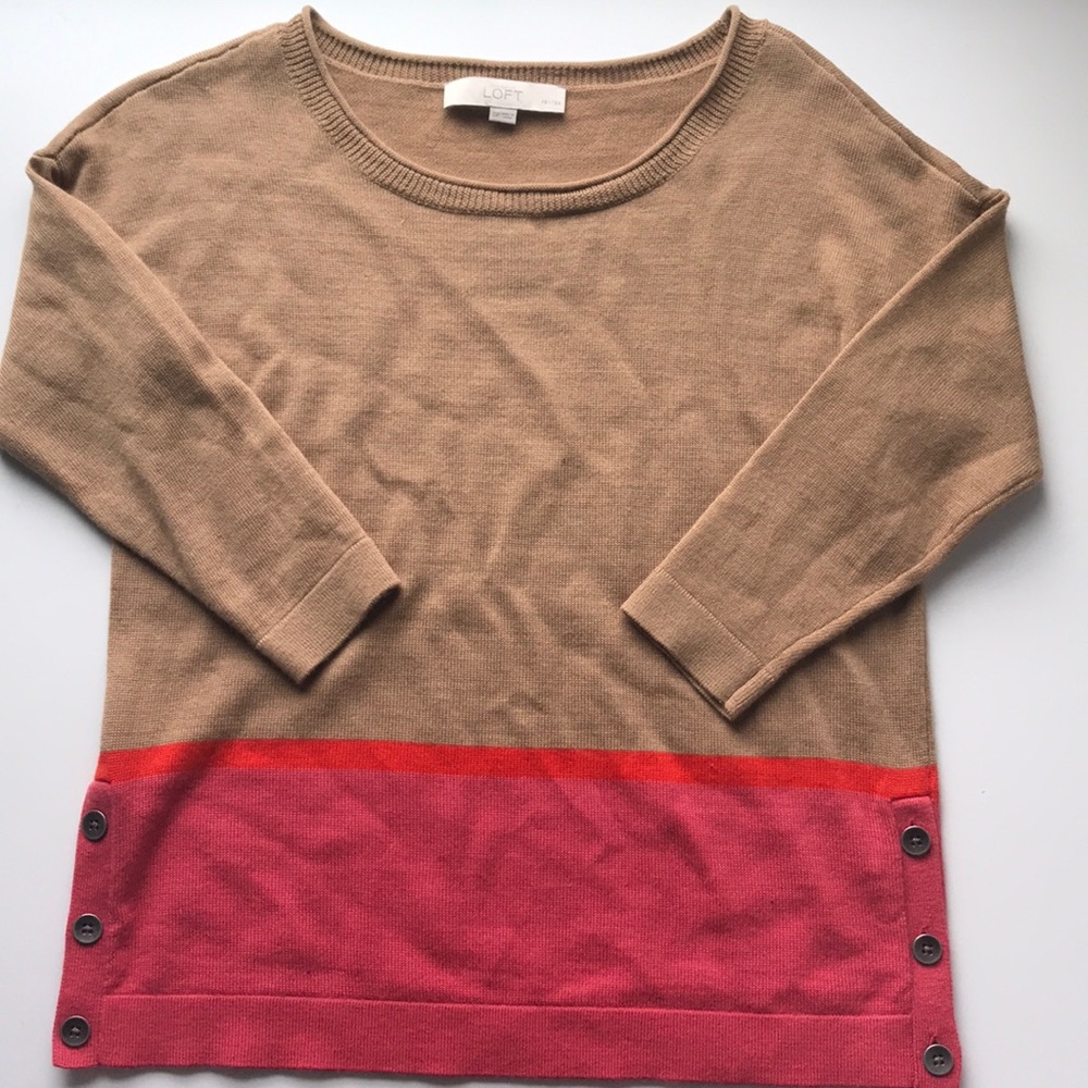 LOFT 3/4 Length Sweater/Shirt